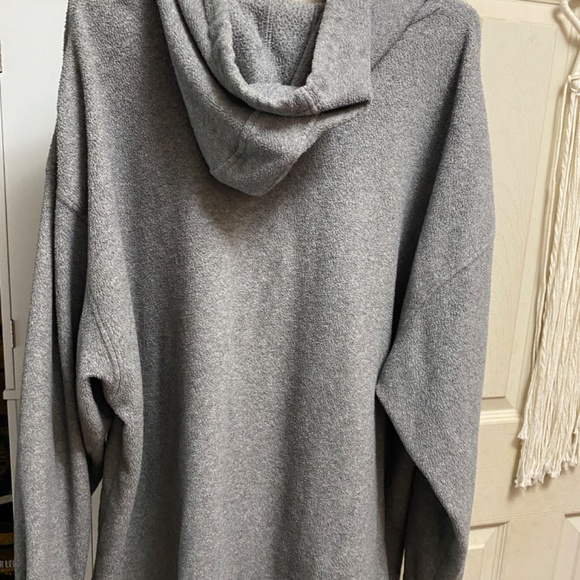 Vintage Mickey Inc Mickey Mouse Hooded Pullover Fleece Sweatshirt Gray XL BIG! - Picture 4 of 5